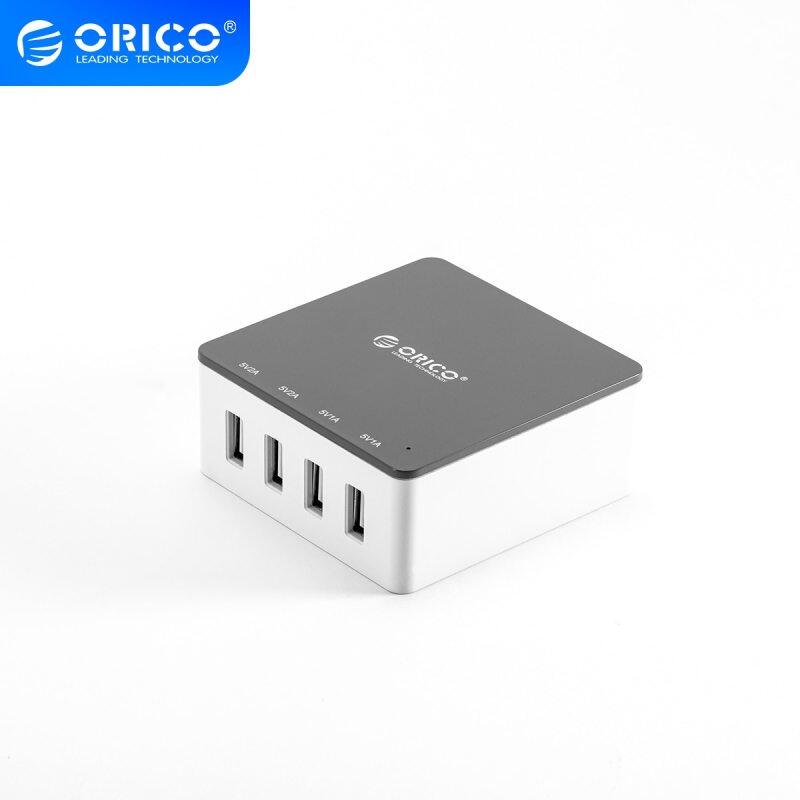 ORICO Bộ Sạc USB 4 Cổng Giá Siêu Rẻ Bộ Đổi Nguồn Máy Tính Để Bàn Thông Dụng Đầu Ra 5V 6A 30W Cho Samsung iPhone Huawei(CSK)