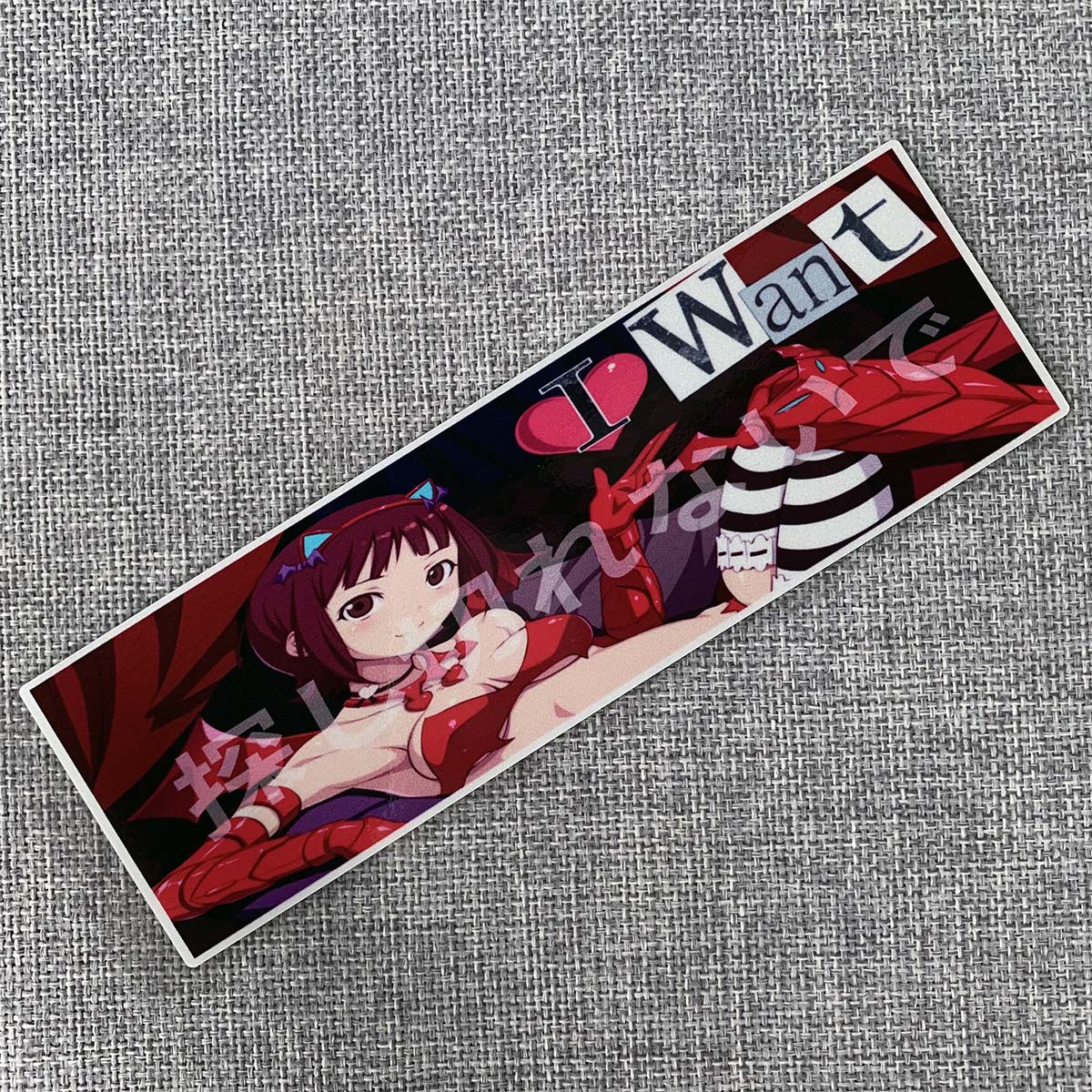 Reflective JDM Anime Reflective Car Styling Auto Rear Windshield Window Rear Windshield Body Sticker