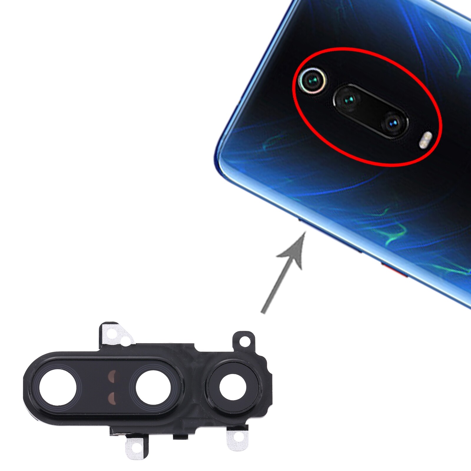 (Hàng Có Sẵn) Ốp Ống Kính Máy Ảnh Cho Xiaomi Redmi K20