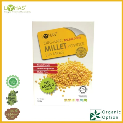 Lohas Organic Millet Powder 500g Halal