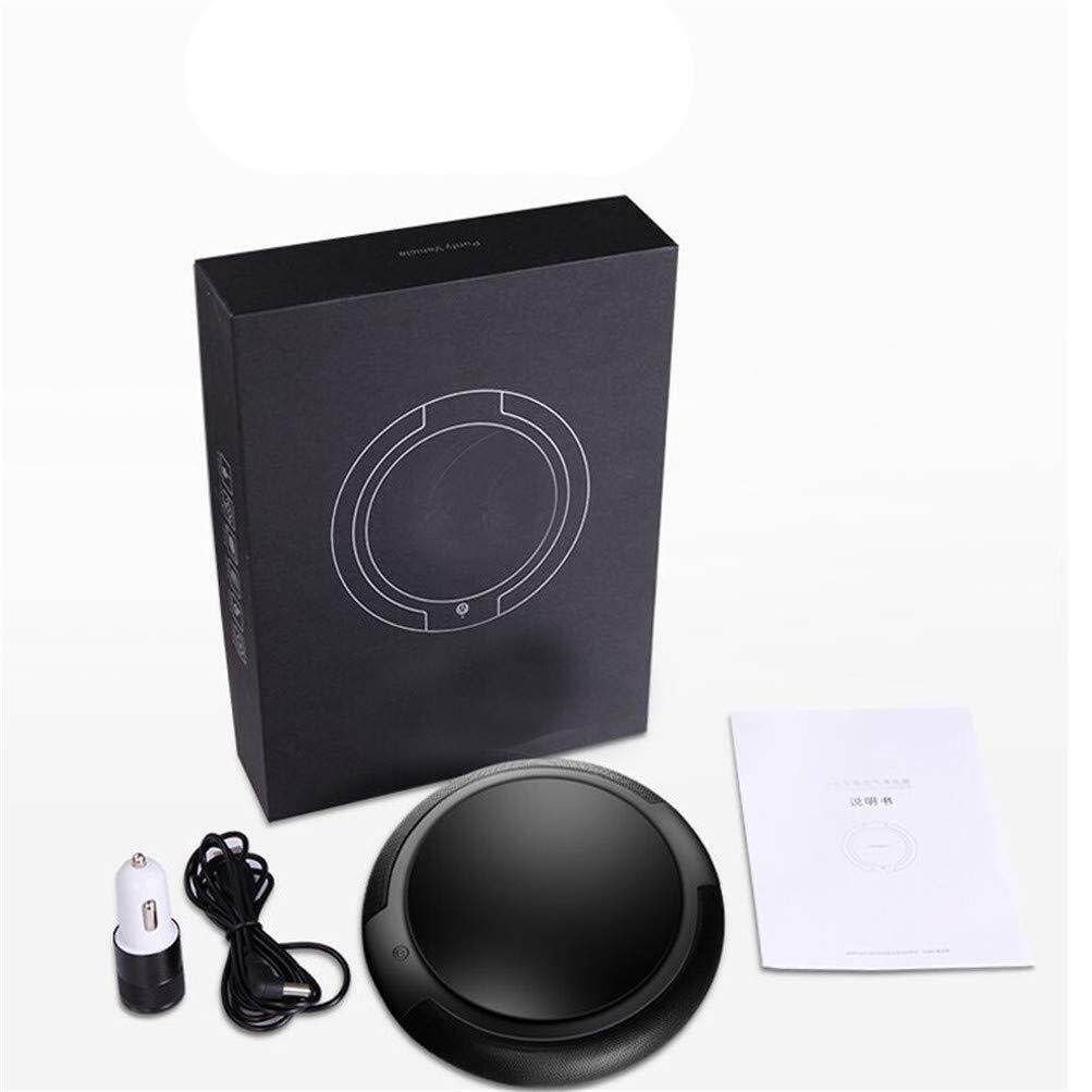 EKLEVA Máy Lọc Không Khí có Bộ Lọc Di Động USB Bụi Loại Bỏ Formaldehyde Mùi Thông Minh Thanh Lọc Thiết Bị Xông Mặt Phun Sương Mini (ĐEN)