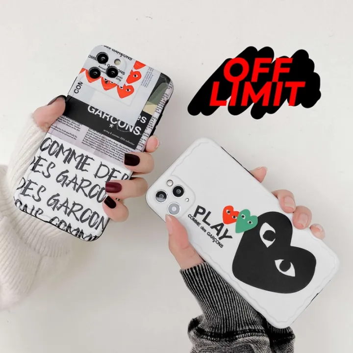 comme des garcons iphone x case xs