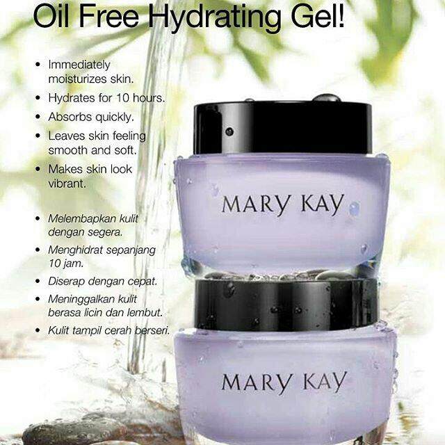 fungsi oil free hydrating gel mary kay