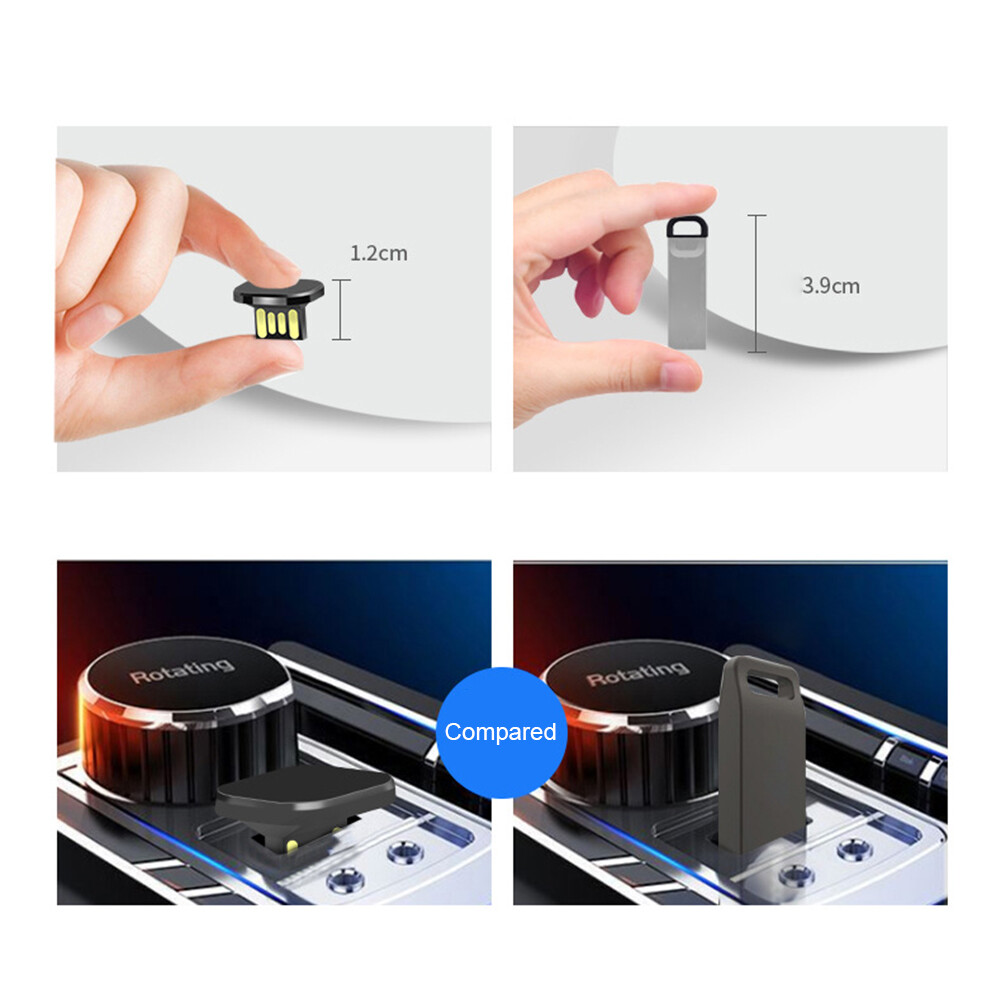 Ổ Đĩa Flash Mini USB2.0 Cho Xe Hơi Ổ Đĩa USB Chống Nước Cho Xe Hơi SUV Ổ Đĩa USB Cho Máy Tính TV