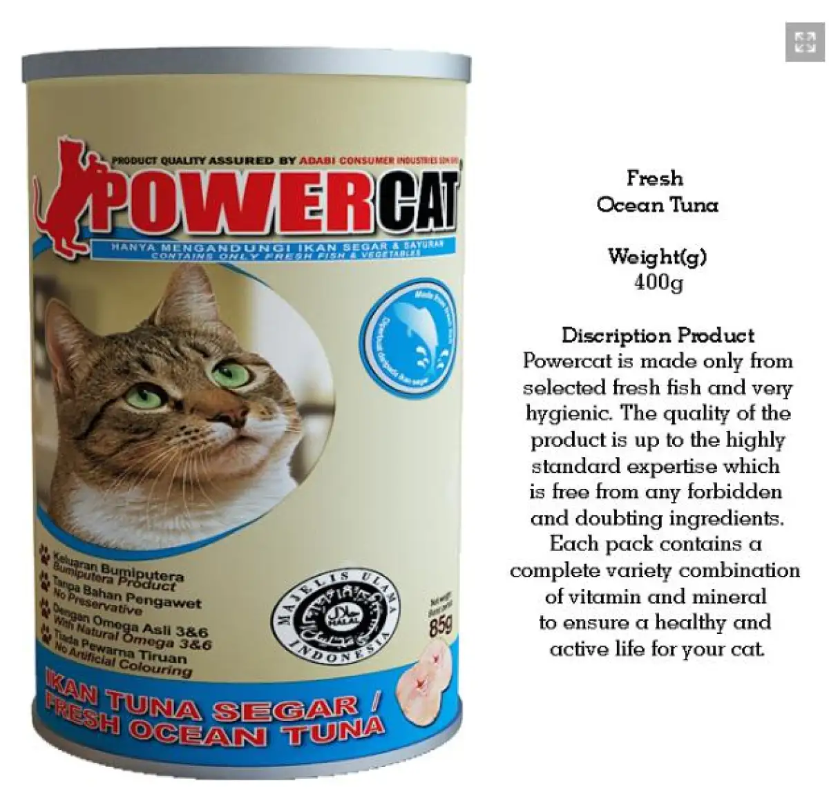 power cat wet food