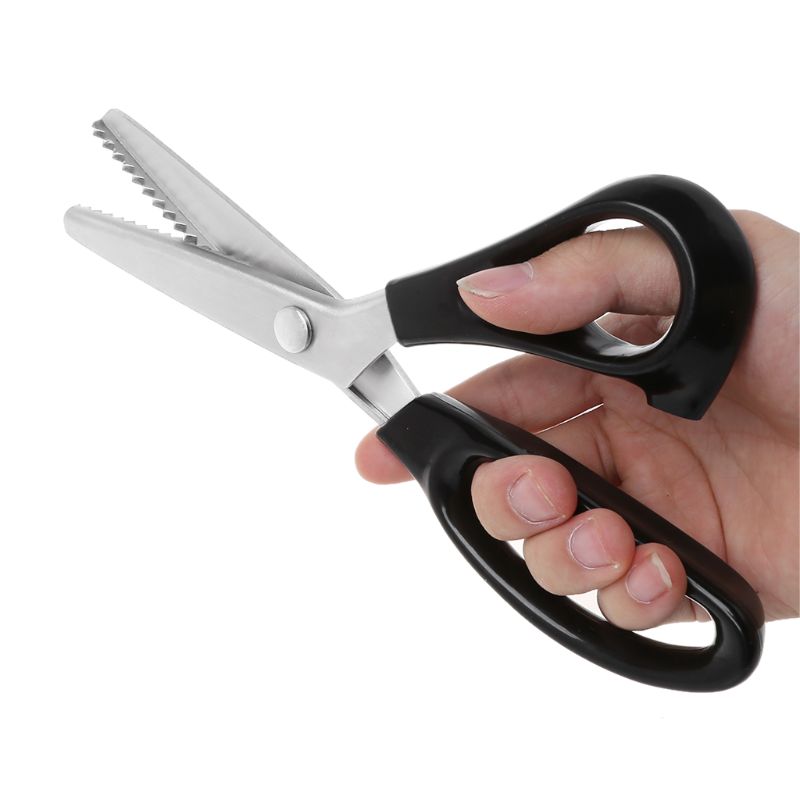 23.5Cm Zig Zag May Cắt Thợ May Cắt Thợ May Cắt Pinking Scissor Da Craft