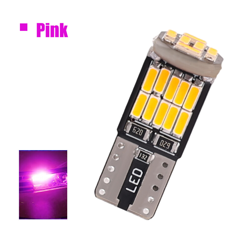 2pcs t10 4014 26smd super bright led canbus car parking lamp wedge tail side bulb led width light plate light