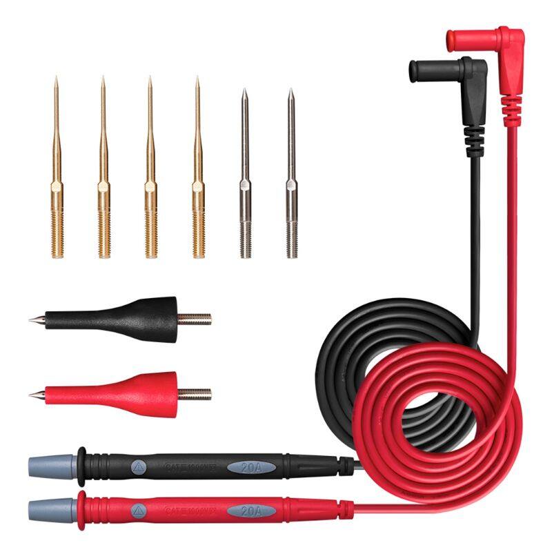 Laceable Multimeter Probe Test Lead kits 4mm Banana Plug Test stick 1000V 20A Test Leads Porbes