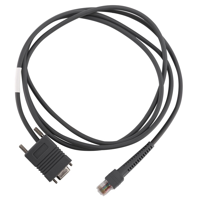 LS2208 RS232 Serial Cable CBA-R01-S07PAR for Symbol Barcode Scanner ...