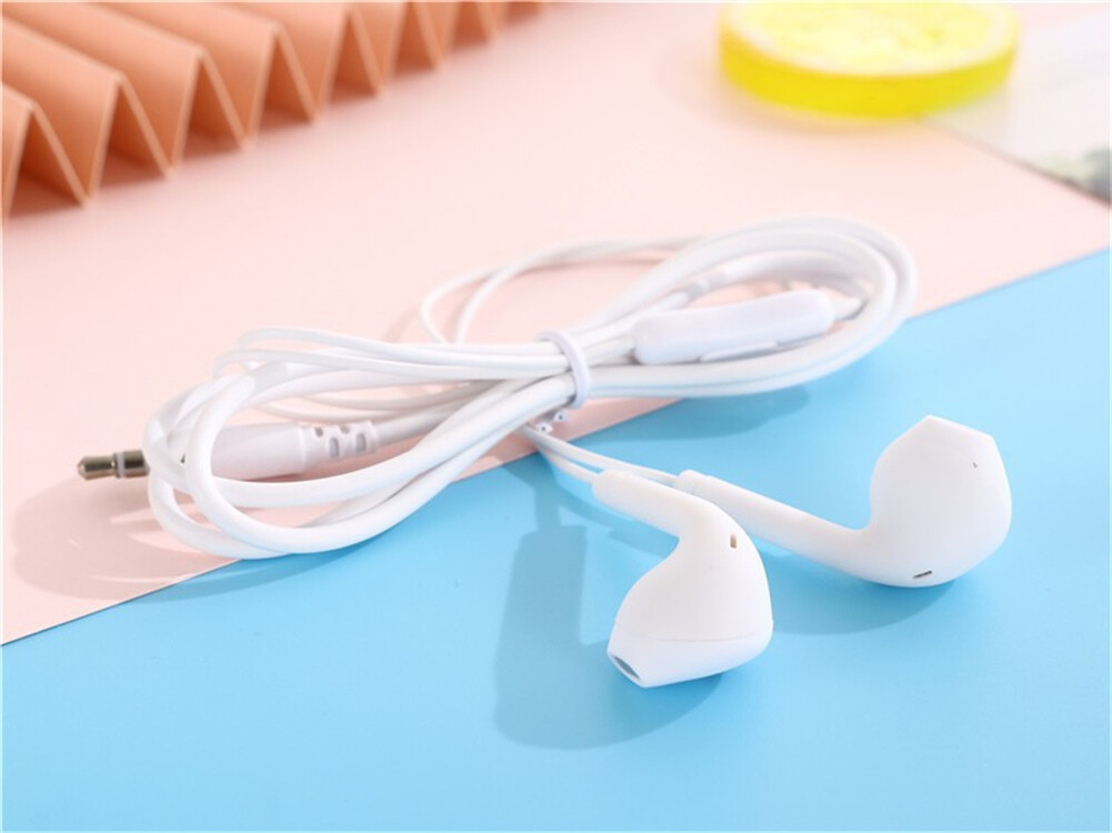 Original U19 Macaron Color In-ear Earphone Universal Headset Headphone with Microphone Good Quality Extra Bass Wired Earbuds for Ios & Android