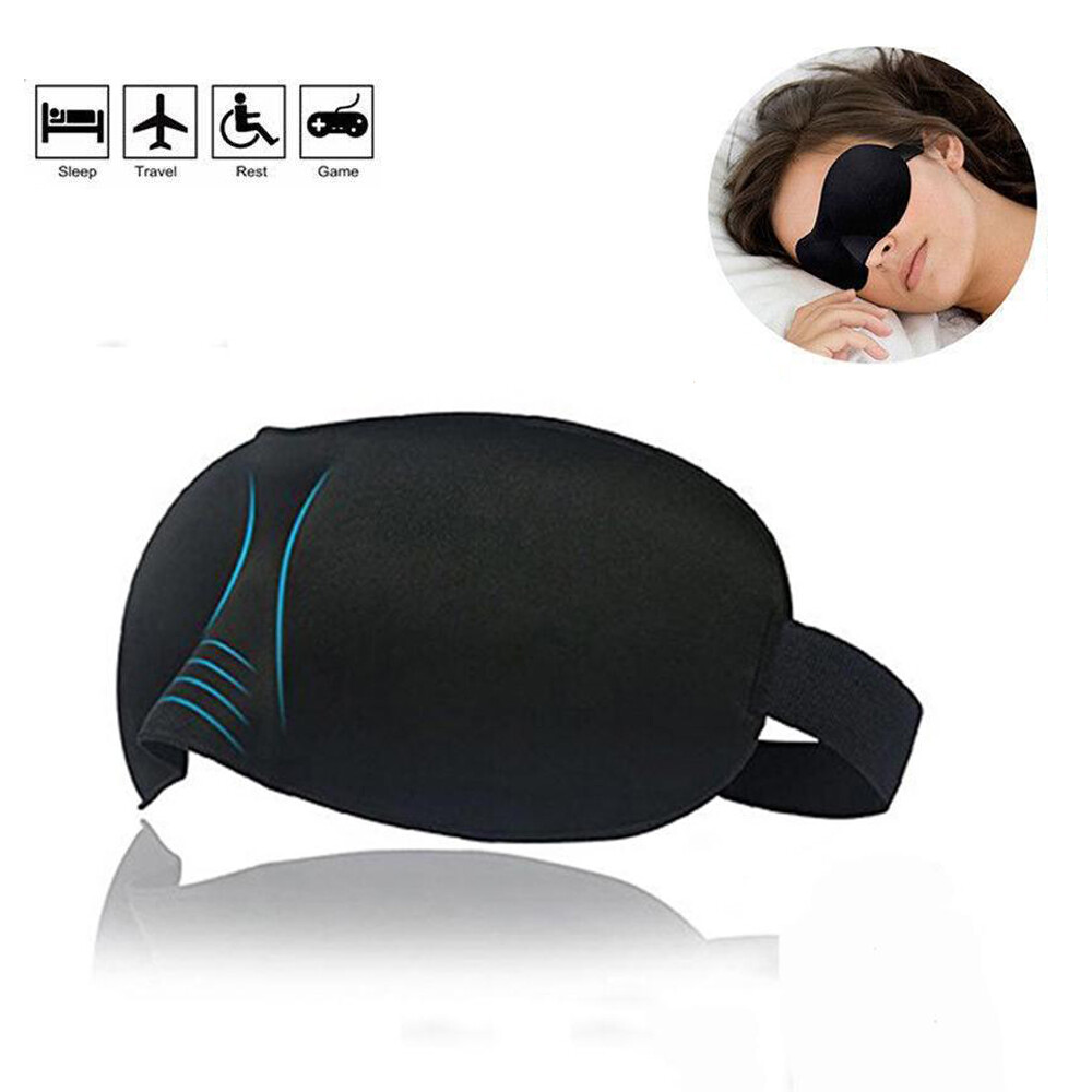 3D Eye Cover Shade Cover Rest Sleep Eyepatch Blindfold Shield Travel Sleeping
