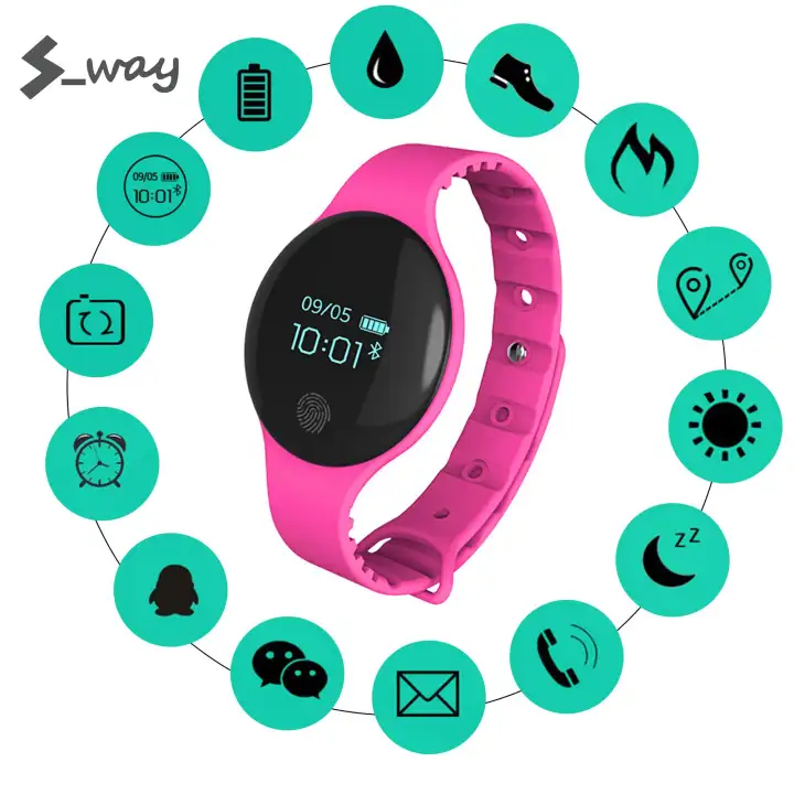 smartwatch with vibrating alarm clock