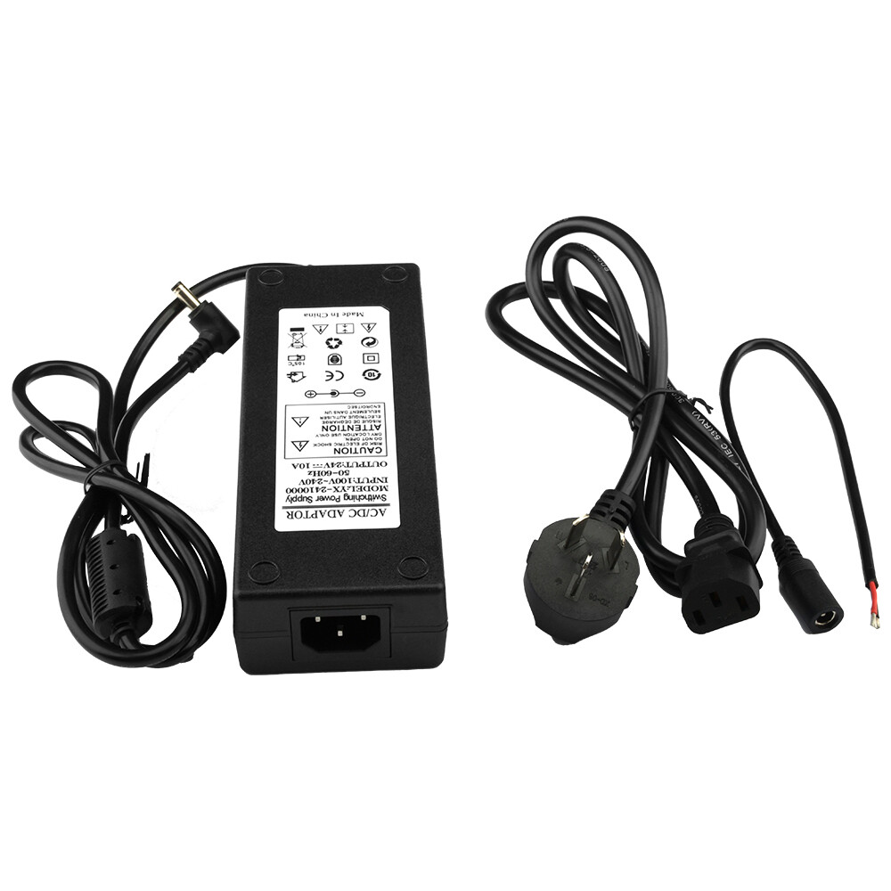 diymore Bộ Chuyển Đổi Nguồn 24V 10A Bộ Chuyển Đổi Nguồn Điện