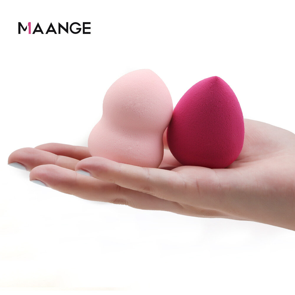 MAANGE Mút Trang Điểm Mút Tán Kem Nền (1 Cái)