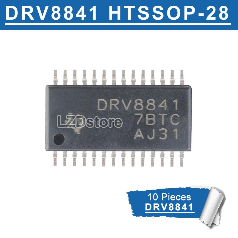 10pcs DRV8841PWPR DRV8841 8841 HTSSOP28 2.5A Stepper ชิปตัวขับมอเตอร์ ...