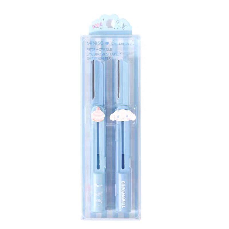 Miniso Sanrio Eyebrow Trimmer Shaver Knife 修眉刀 Melody Cinnamoroll Kuromi Lazada