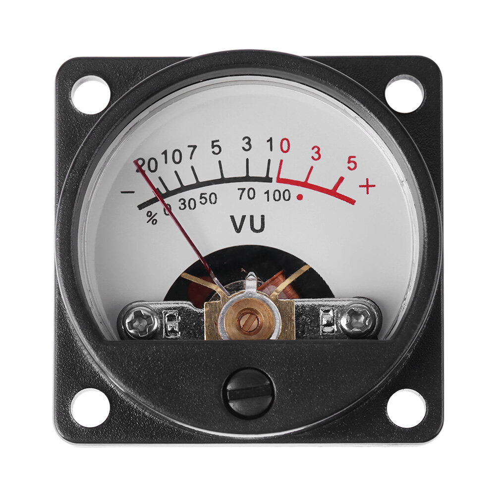 2x pcs VU Meter Warm Back Light Recording + Audio Level Amp with Driver Board