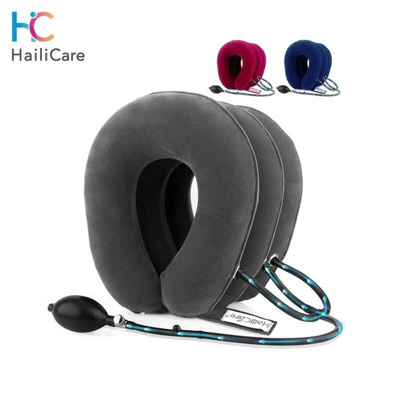 Hailicare Massage cổ bằng khí thổi hơi Cổ tử cung Kéo cổ Đau vai Giảm đau Cổ Cơ Cổ Thư giãn Gối Cổ Tử cung Gối mát xa Nẹp