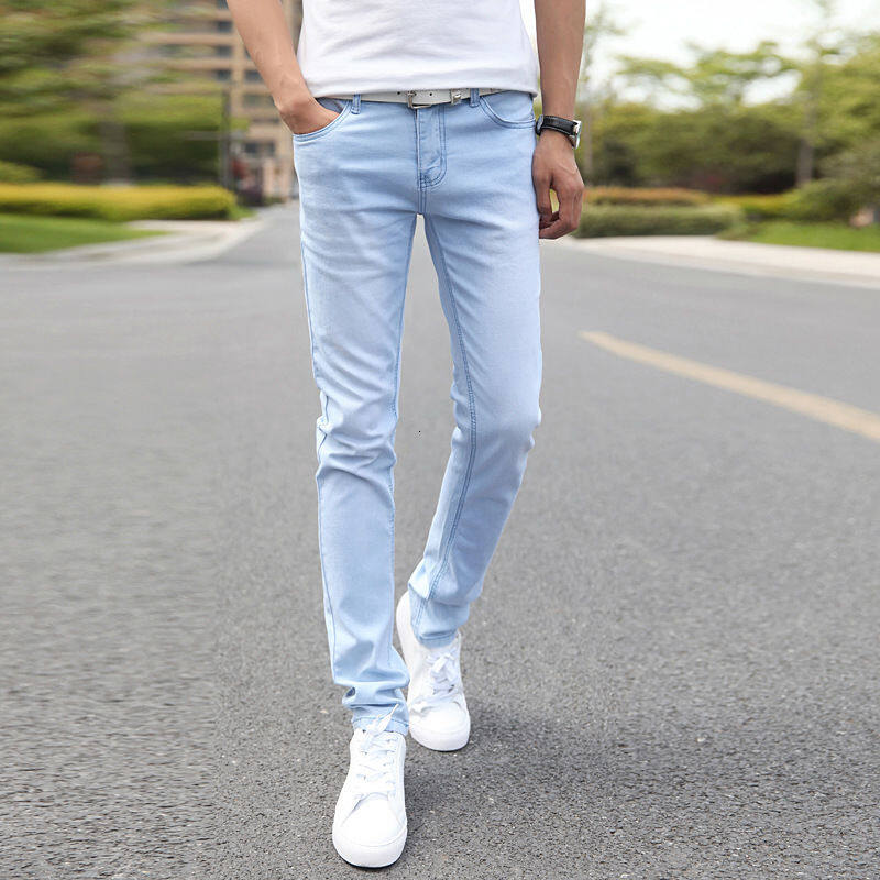 denim sky blue jeans