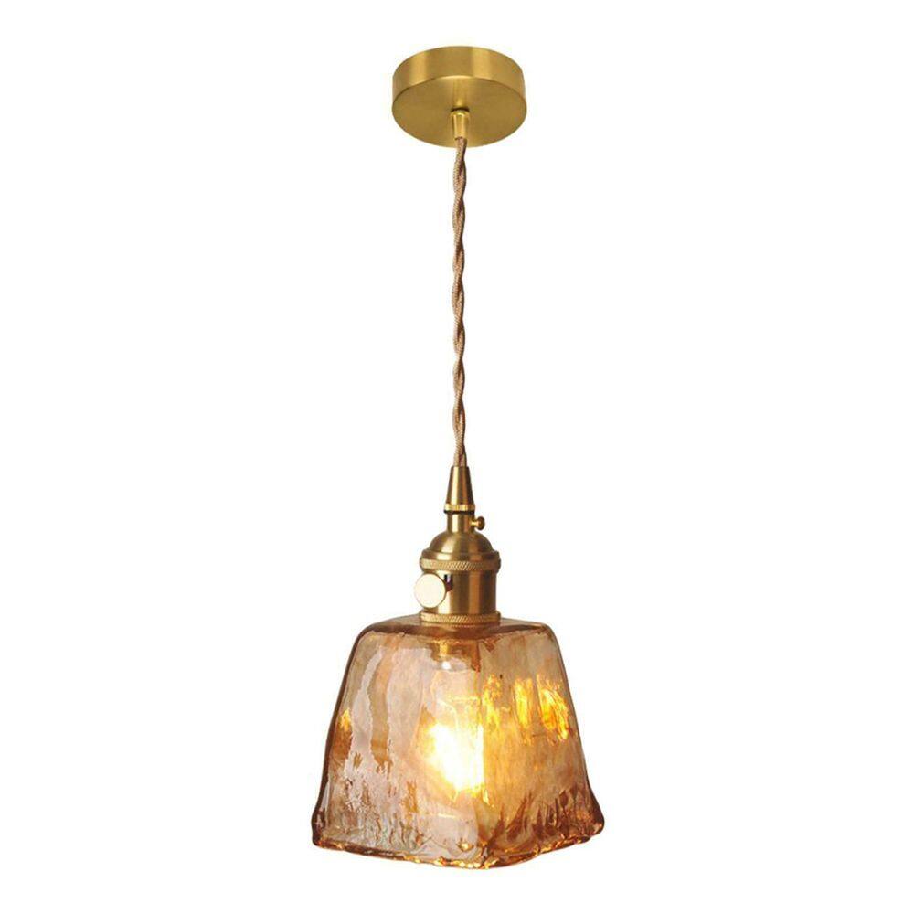 brass lampshade