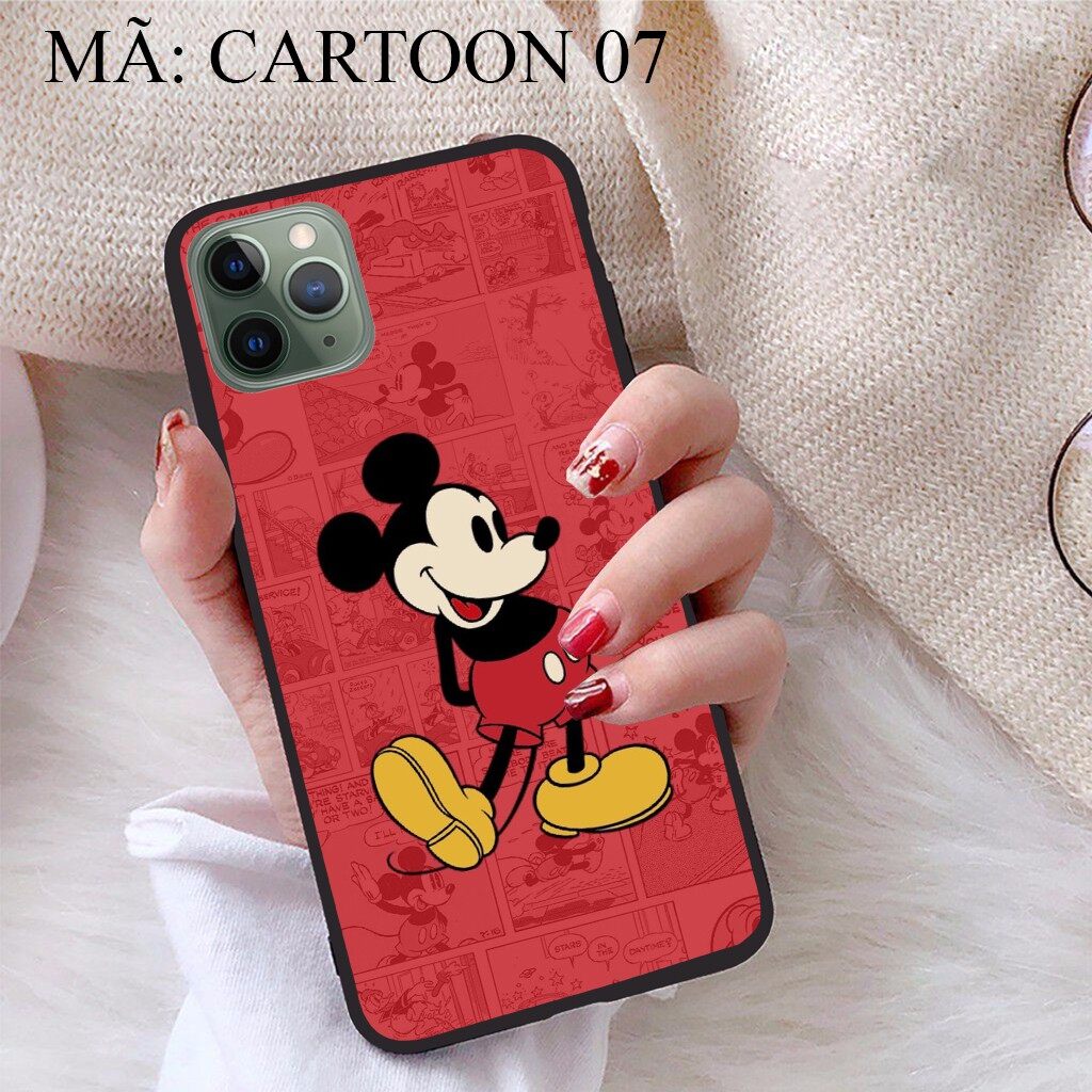 Ốp lưng iPhone 11 Pro Max viền dẻo TPU BST Hoạt Hình