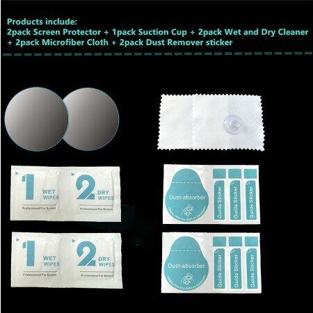 2packpremium Quality  9h Hardness Tempered Glass Screen Protector For Suunto D5
