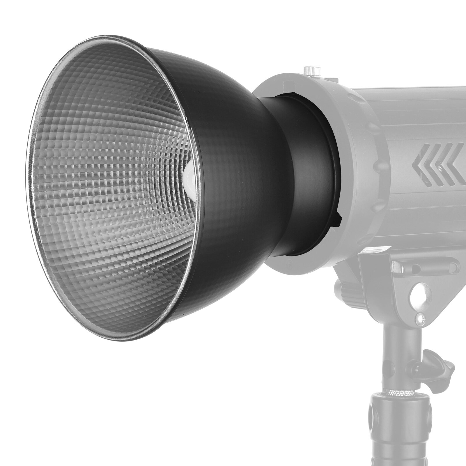 Andoer Đèn Khuếch Tán Phản Xạ Tiêu Chuẩn 7 Inch Đĩa Bóng Râm Kèm Đèn Flash Nhấp Nháy Cho Studio Gắn Bowens