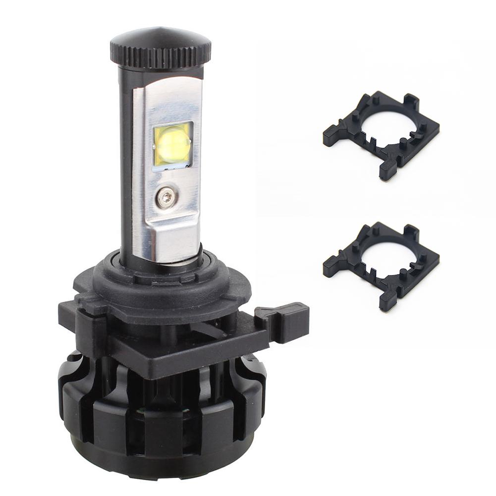 2pcs H7 LED Headlight Bulb Holders Adapters for Ford Focus Fiesta Mondeo