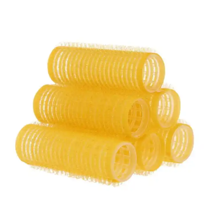 10pcs Large Self Grip Hair Rollers Pro Salon Hairdressing Curlers