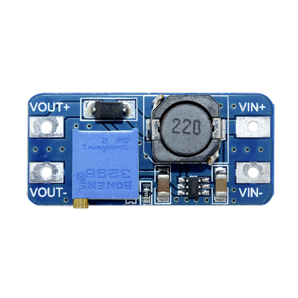 DC-DC Aideepen MT3608 Nguyên Bản Mô-đun Tăng Áp Nguồn Mô-đun 2A Cho Arduino