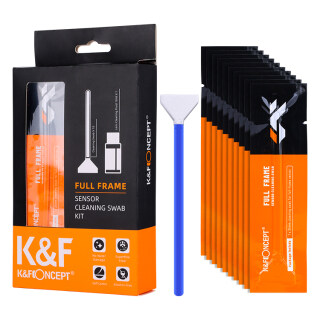 K&F Concept 24mm Full-Frame cleaning kits 10Pcs cleaning stick 20ml thumbnail