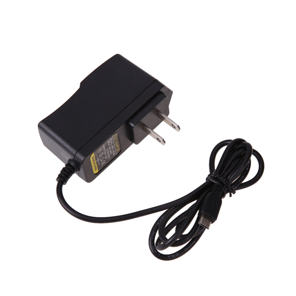 Bộ Chuyển Đổi Nguồn Micro USB Từ Mỹ Sang DC 5V 2A Dành Cho Máy Tính Bảng Windows Android