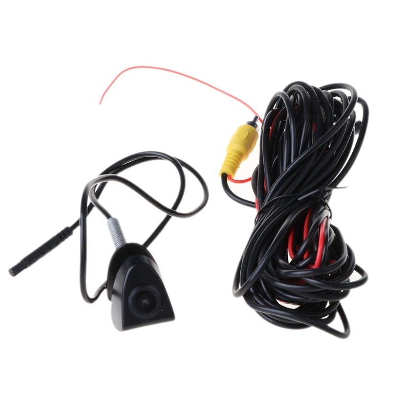 12V PZ400-FT Waterproof CCD Car Front View Camera Logo Parking System For Toyota Prado Highlander Land Camry