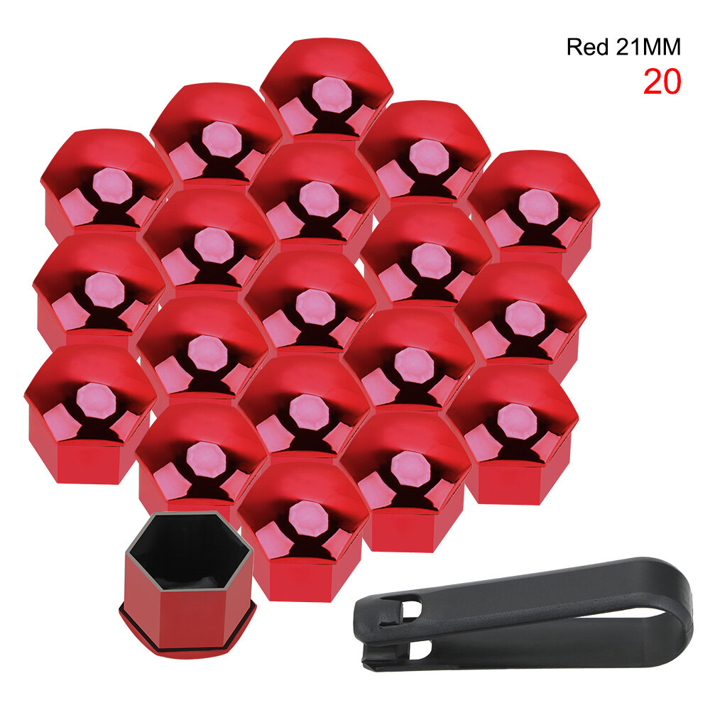 20PCS 21MM Car Wheel Nut Caps Dust Proof Protector Tire Wheel
