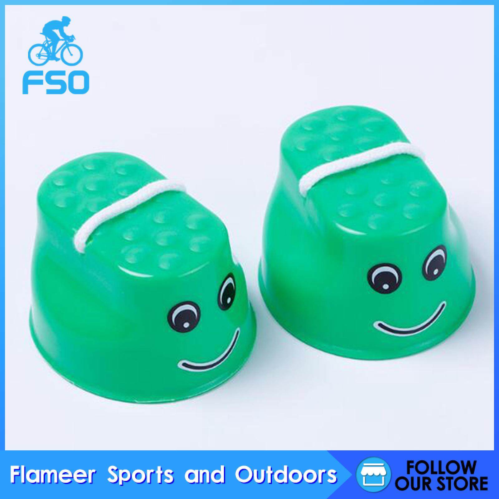 Flameer 1 Cặp Sàn Nhảy Đồ Chơi Cảm Giác Ngoài Trời Có Dây Cho Trẻ Mẫu Giáo