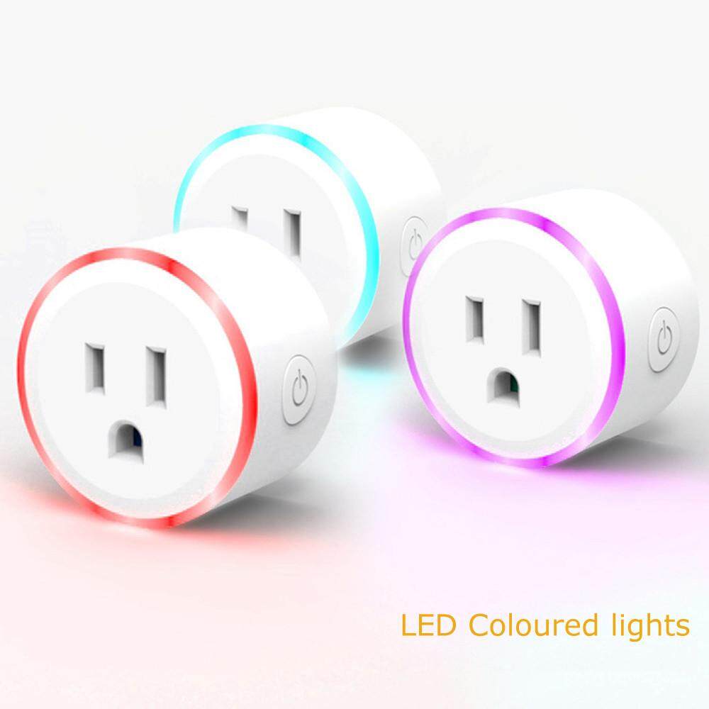 ĐÈN LED Coloured Đèn WIFI Ổ Cắm Thông Minh Làm Việc với Amazon Alexa Finleystore