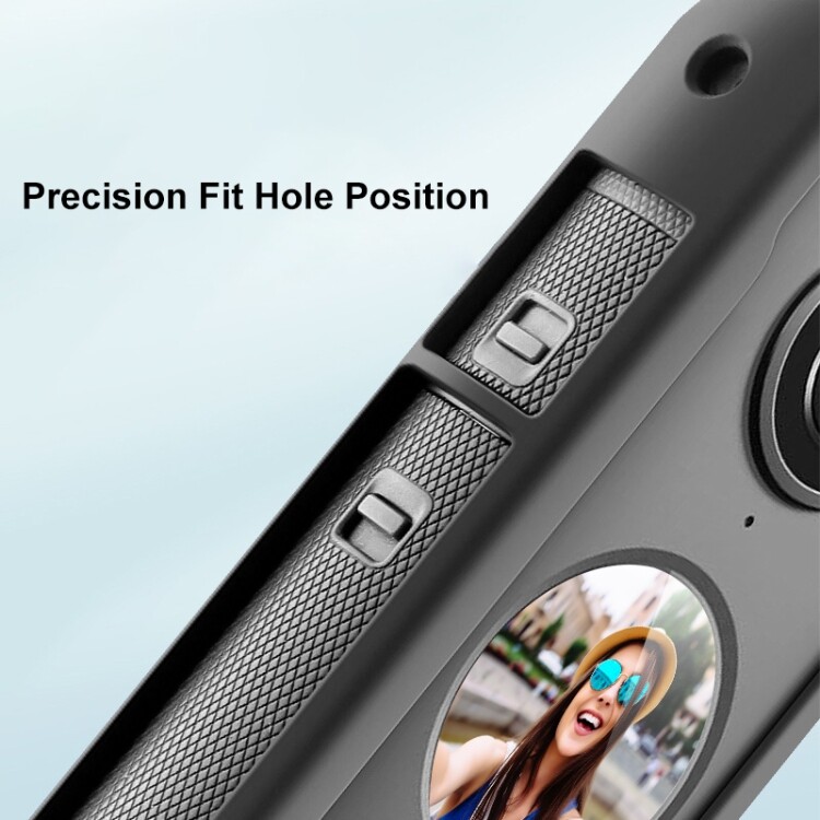 PULUZ PC Protective Frame for Insta360. ONE X2, with Adapter Mount & Screw(Black)