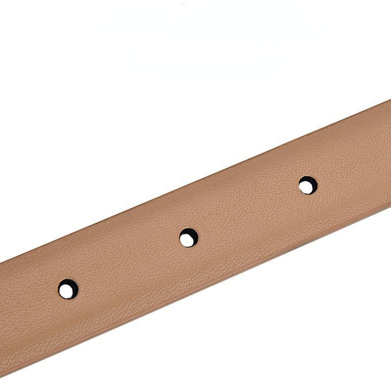 Dây nịt, thắt lưng nữ, da thật, khóa kim loại, bản 1.8cm (Có ảnh thật)