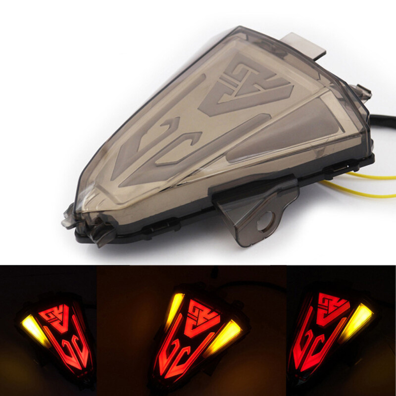 Baoblaze Tích Hợp Sửa Đổi Đèn LED Đuôi Phanh Báo Rẽ Cho R15 2014-2016 YZFR15