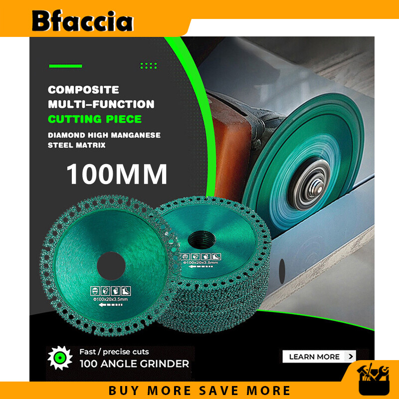 Bfaccia Lưỡi Cưa Cắt Composite 100Mm Lưỡi Cưa Tròn Siêu Cứng Kim Cương Cắt
