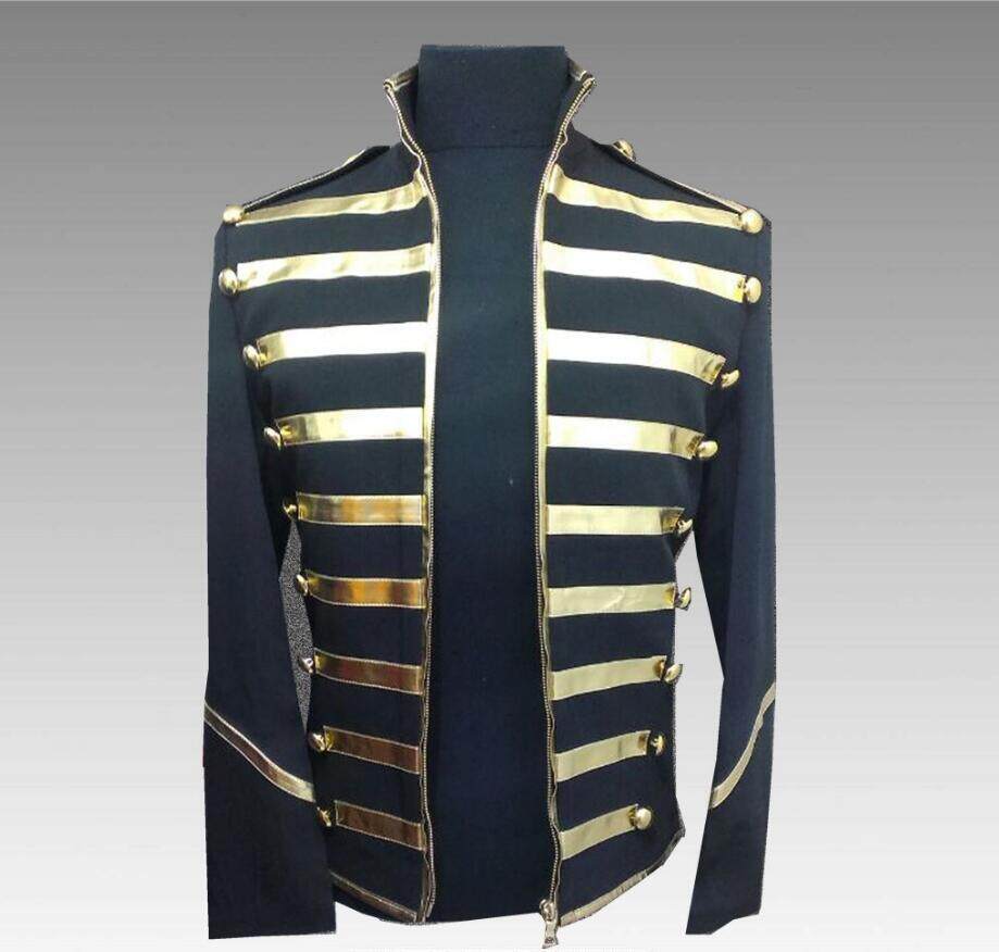 2018 Men clothing BIGBANG GD Fashion Michael Jackson Suit Plus size Stage nightclub bar male band rock singer Costume