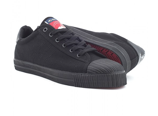 PALLAS REJAM SEPAK TAKRAW SHOES LO CUT BLACK SHOE LACE RJ07-001BK