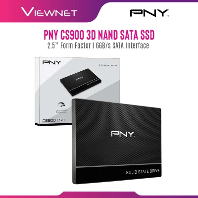 PNY CS900 2.5" 3D NAND Internal SATA lll Solid State Drive SSD (120GB/ 240GB/ 480GB & 500GB / 960GB)