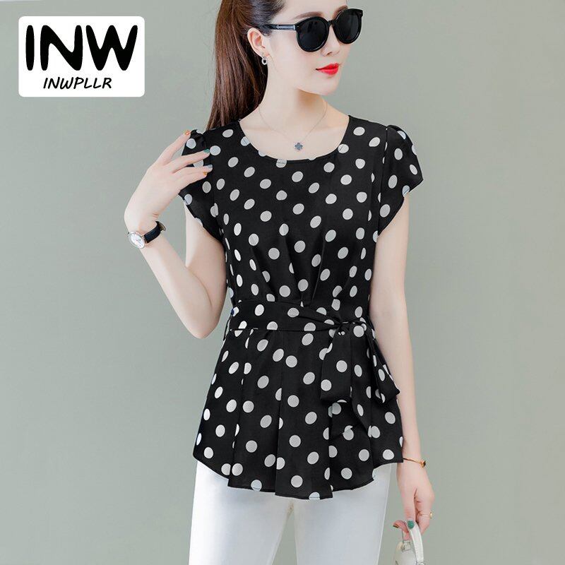 Ready Stock Women Blouse Korean Style Long Sleeved Solid Color Shirt Flared Sleeve Top Shopee Malaysia