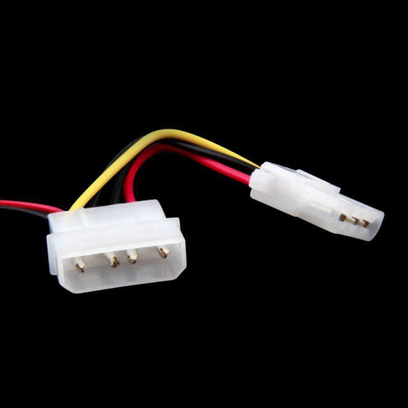 1 Cái 8Cm Khẩu Độ Kép Nhiều Màu Im Lặng LED Vỏ Máy Tính PC Quạt Làm Mát 12V Quạt Làm Mát