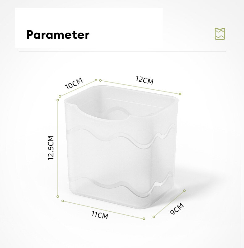 XMDS Storage box PP Refrigerator storage box Storage box Save space Packing and finishing crisper Food grade Kitchen storage box