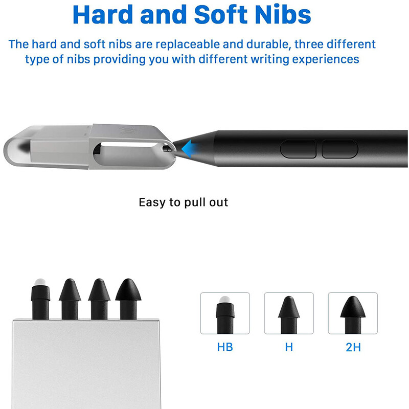 【F95】 Uogic Stylus Pen dành cho Microsoft Surface, [Đã nâng cấp] 4096 Độ nhạy áp lực Bút từ chối lòng...