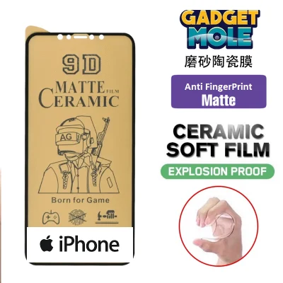 iPhone 7 Plus 8 Plus / 6 Plus 6S Plus / 7 8 SE 2020 / 6 6S Matte Ceramic Screen Protector Film