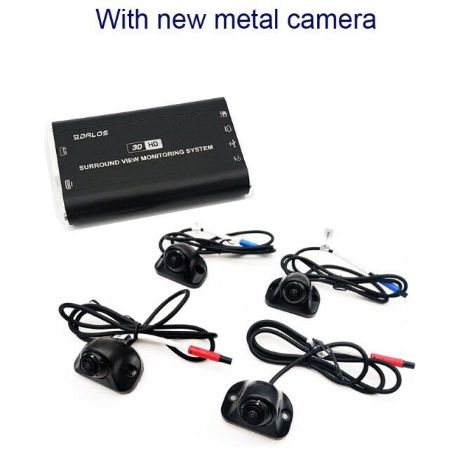 3d hd 360 surround view monitoring system for bus rv motorhome truck