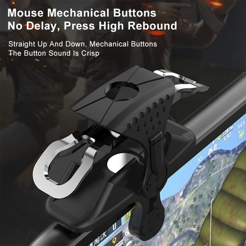 BlueWow X10 L1R1 Gaming Trigger Controller Metal PUBG Mobile Controller Mobile Game Auxiliary Artifact